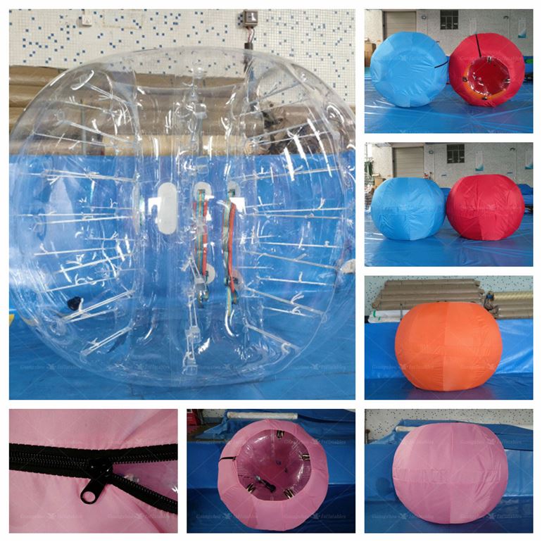 Inflatable bubble Soccer Dust Clothes