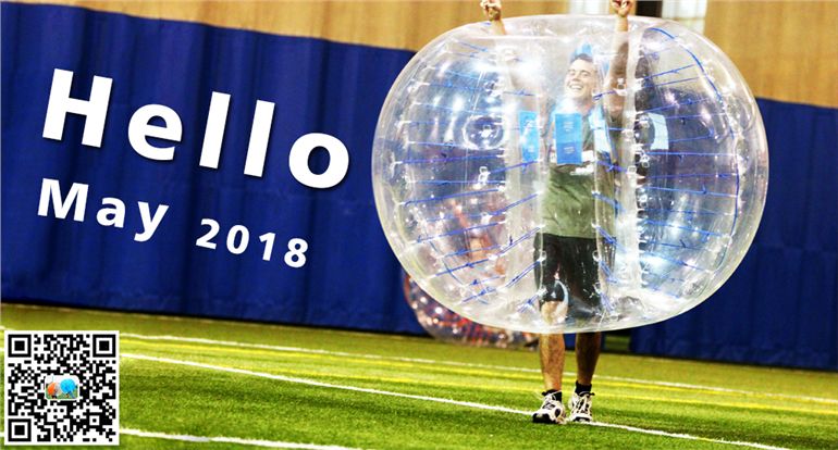 Inflatable Soccer Bubble Games