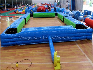 inflatable human bubble football pitch indoor soccer field for sale