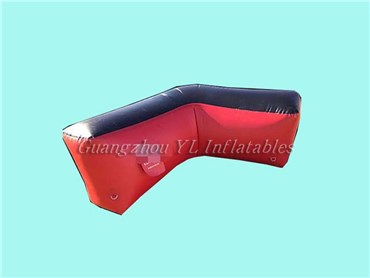 Inflatable outdoor paintball for sport event