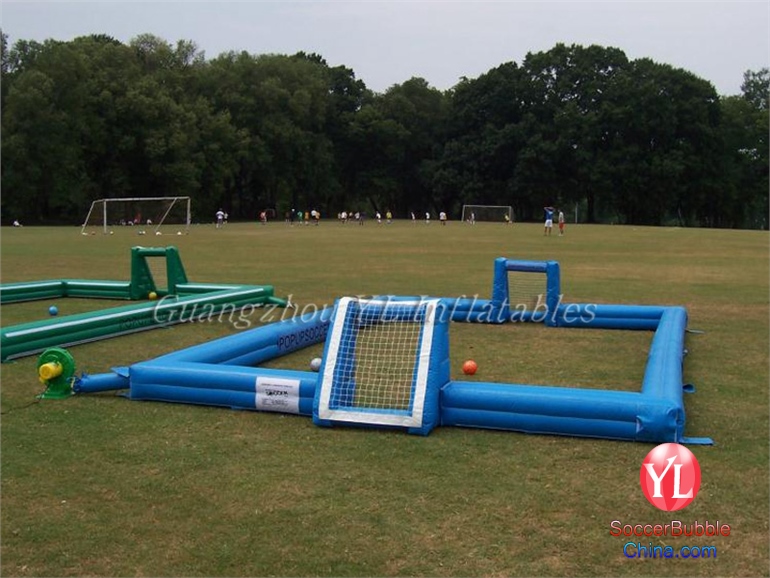 New customized inflatable soccer bubble ball field