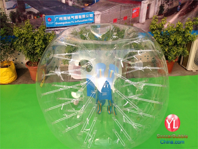 Bumper Zorb of 1.25m for kids size