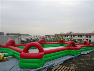 large outdoor playground equipment sale inflatable football bubble soccer field