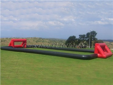 Big inflatable soap football field for sale