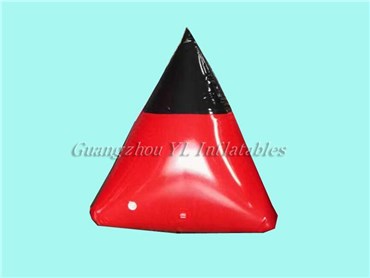 Wonderful shape hot inflatable paintballtriangle inflatable game