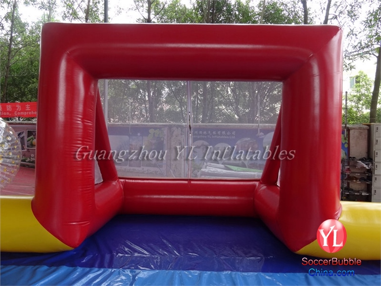 High quality inflatable soap football field