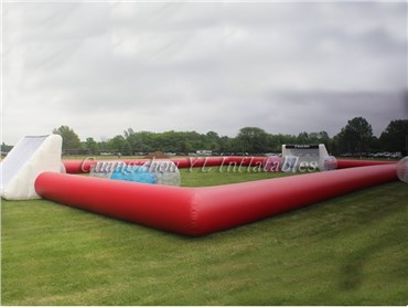 Inflatable soccer bubble field for sales